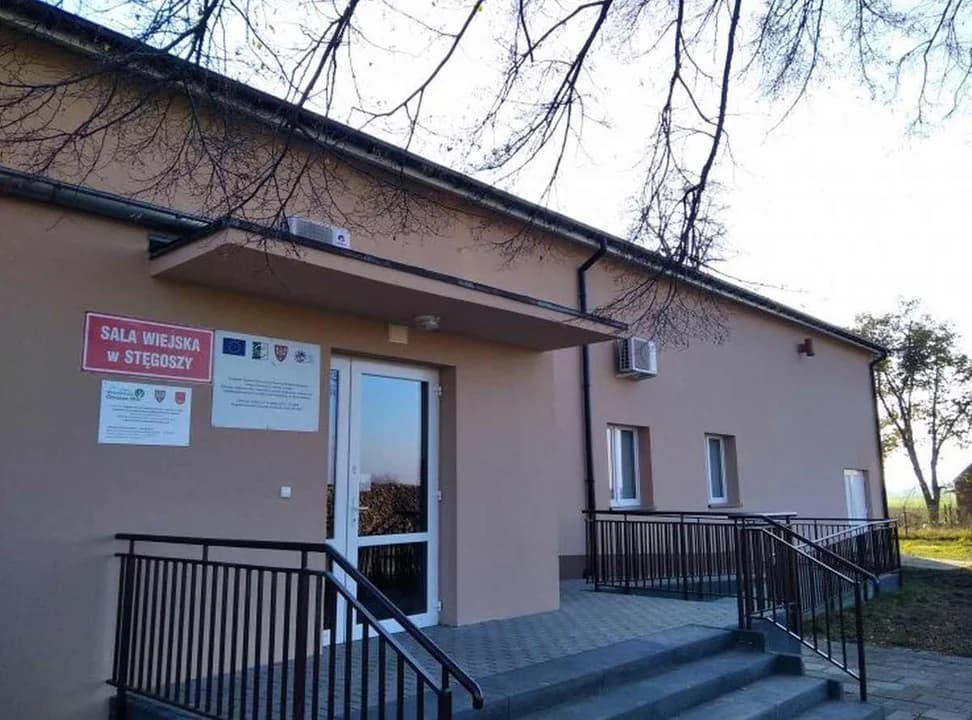 Świetlica wiejska w Stęgoszy wyremontowana