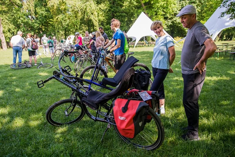 I Jarociński Rajd Zabytkowych i Nietypowych Rowerów połączono z konkursem na najlepszy rower