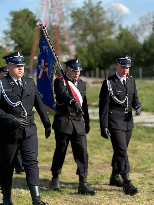 OSP Boguszyn będzie miało nową remizę. W Dniu Strażaka wmurowano kamień węgielny [ZDJĘCIA, WIDEO]