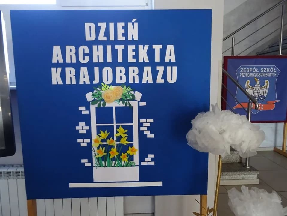 Dzień Architekta Krajobrazu z pokazem florystycznym w Zespole Szkół Przyrodniczo- Biznesowych w Tarcach