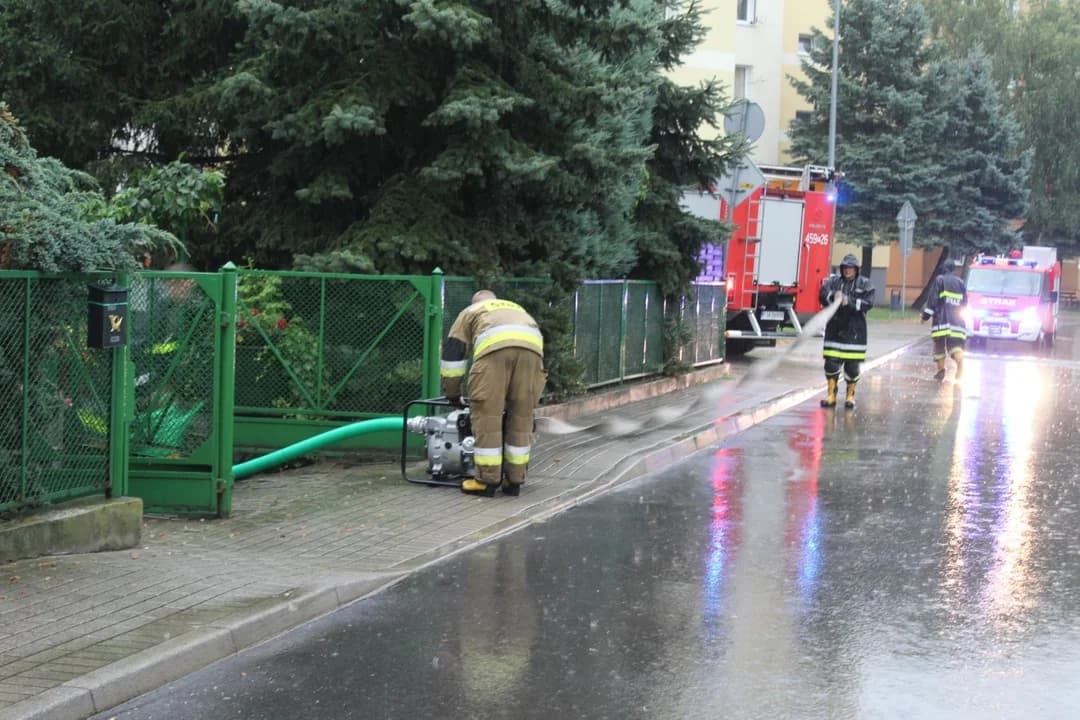 Burza w Jarocinie i okolicy