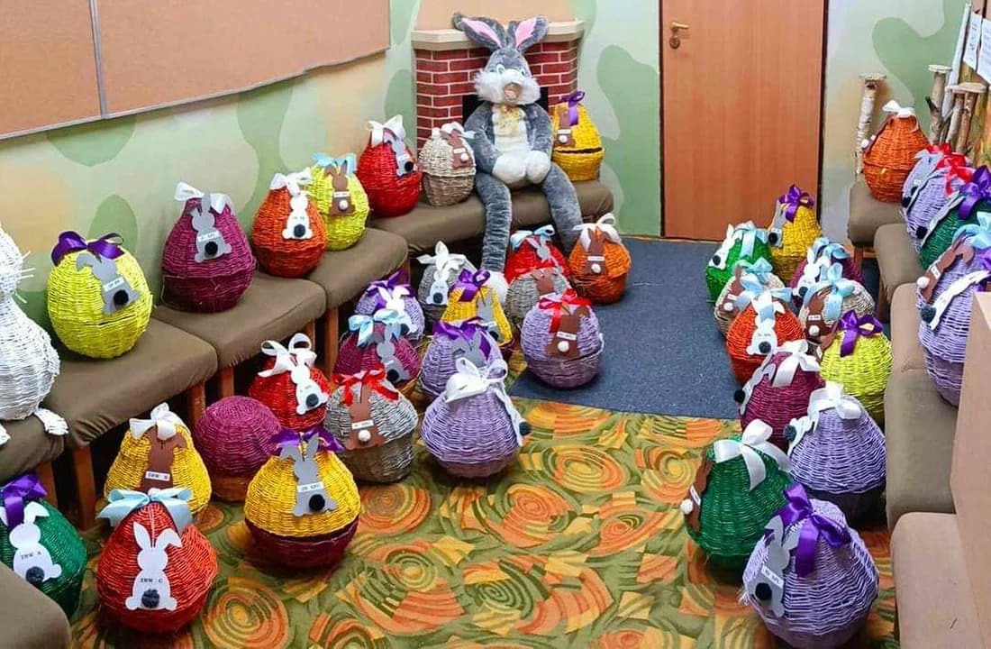 Zajączek w Zespole Szkół Specjalnych w Jarocinie — zdjęcie 3 z 11