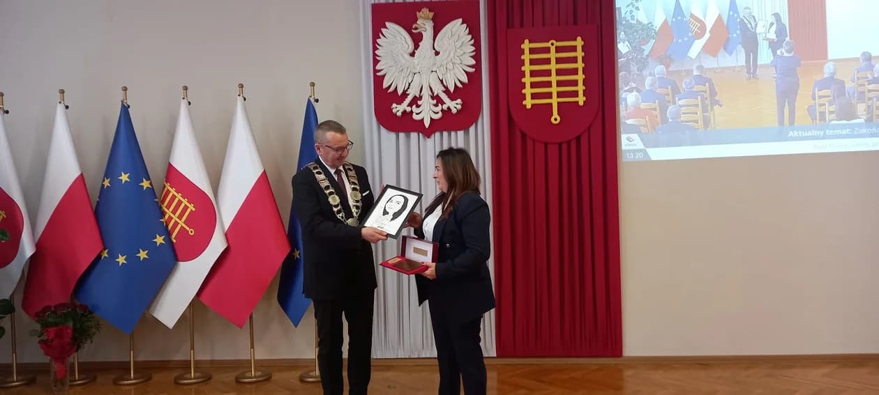 Podziękowania dla burmistrza Dariusza Strugały