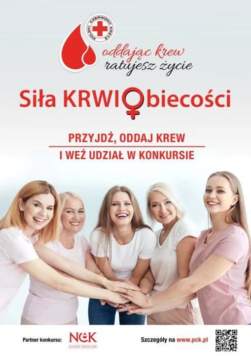 „Siła KRWIobiecości”. Pierwszy w historii konkurs PCK i HDK z myślą o kobietach — zdjęcie 2 z 2