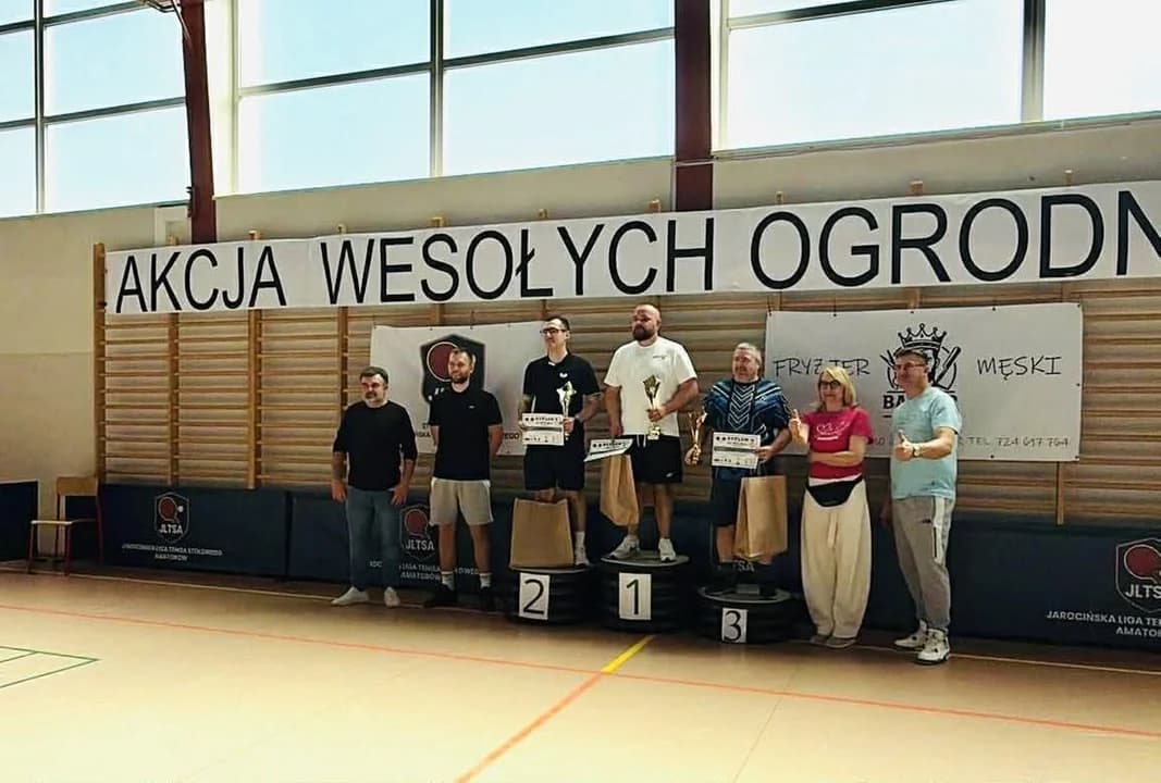 Turniej tenisa stołowego w Wilkowyi