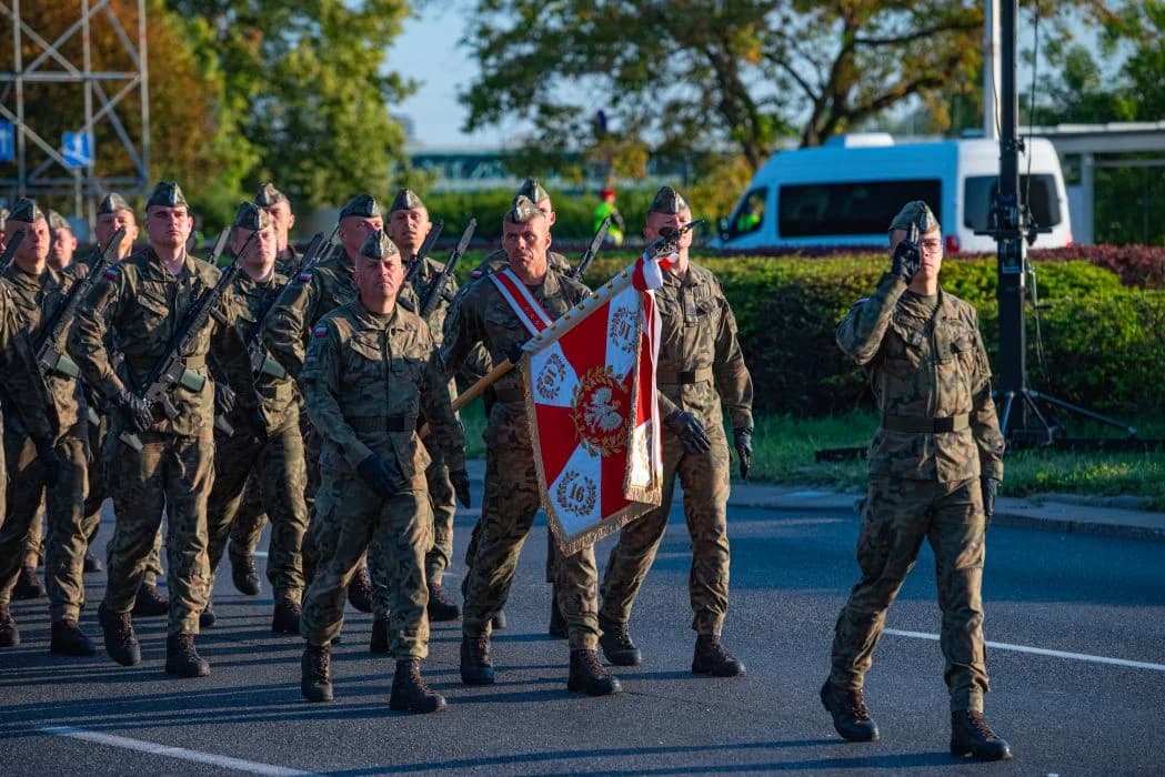 Pododdział z Jarocina uczestniczył w próbie największej defilady Wojska Polskiego
