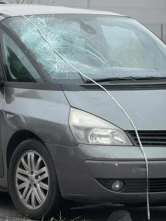 Potrącenie rowerzysty w Jarocinie — zdjęcie 6 z 43