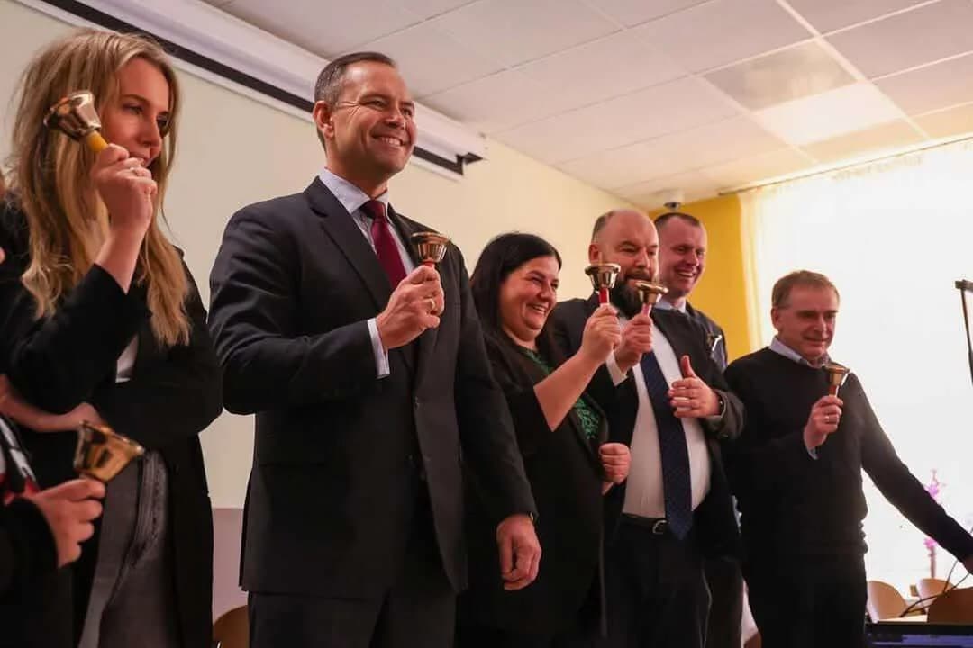 Karol Nawrocki, kandydat na prezydenta RP, odwiedził dzisiaj powiat jarociński — zdjęcie 2 z 2