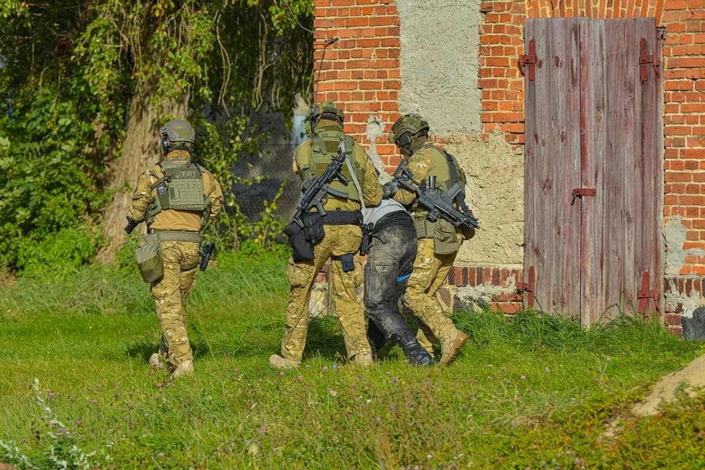 Katastrofa samolotu, uzbrojeni przestępcy i działania antyterrorystów - duże ćwiczenia policji i służb ratowniczych [ZDJĘCIA I FILM]