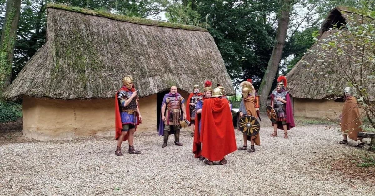 Jarociniacy wzięli udział w kolejnej inscenizacji. Tym razem pojechali z Bellator Societas do Belgii [ZDJĘCIA]