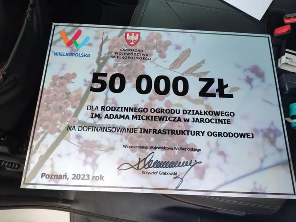 3 mln dla ogrodów działkowych w Wielkopolsce. Zobacz, ile dostały ROD-y z naszego terenu — zdjęcie 5 z 5