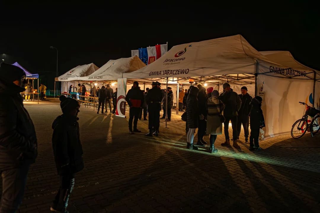 Przekazanie wozu bojowego dla OSP Jaraczewo
