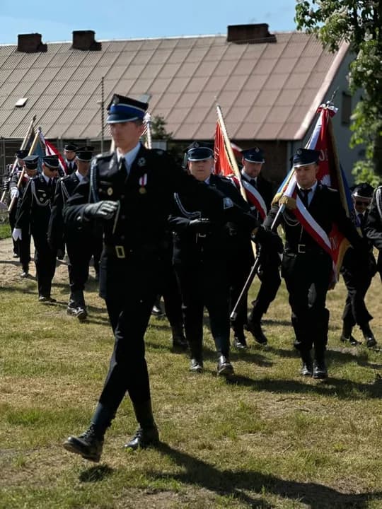 OSP Boguszyn będzie miało nową remizę. W Dniu Strażaka wmurowano kamień węgielny [ZDJĘCIA, WIDEO]