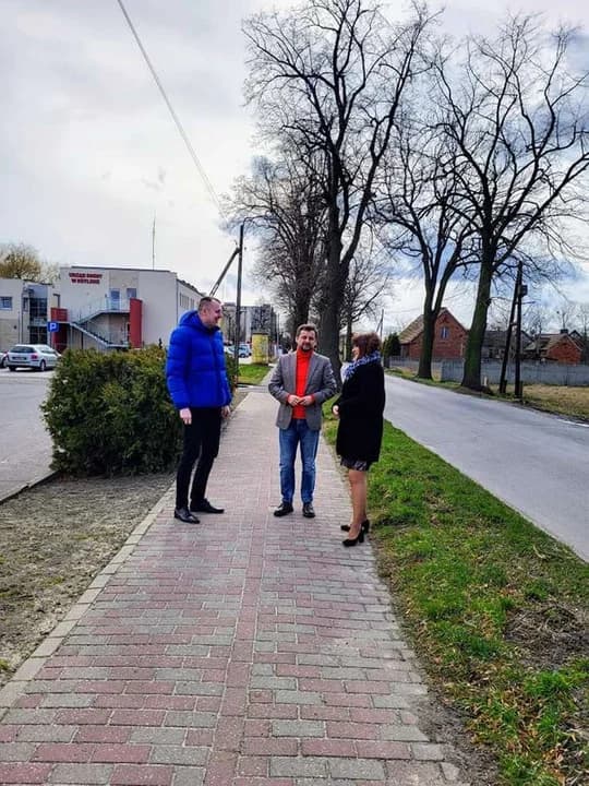 Spotkanie zarządu powiatu jarocińskiego z wójtem Kotlina — zdjęcie 3 z 6