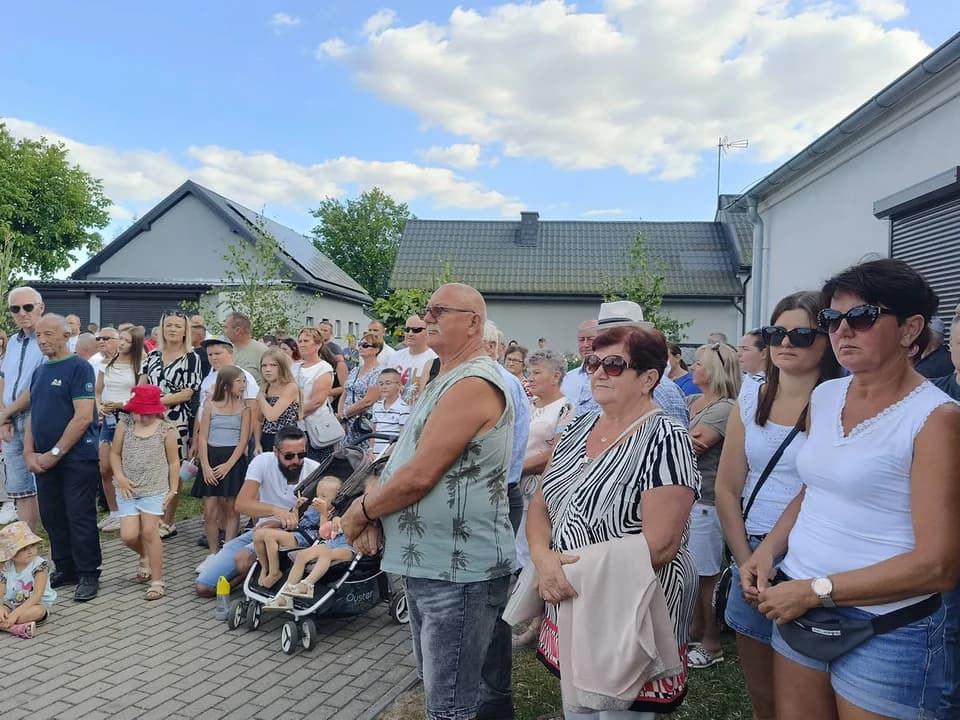 Rolnicy dziękowali za plony na dożynkach zorganizowanych przez OSP Dobieszczyzna [ZDJĘCIA] — zdjęcie 3 z 45
