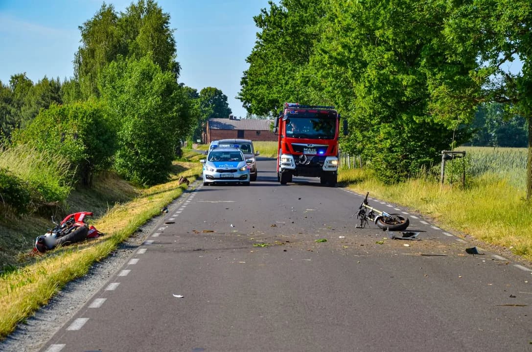 Tragiczny początek długiego weekendu. Nie żyje motocyklista [ZDJĘCIA, AKTUALIZACJA]