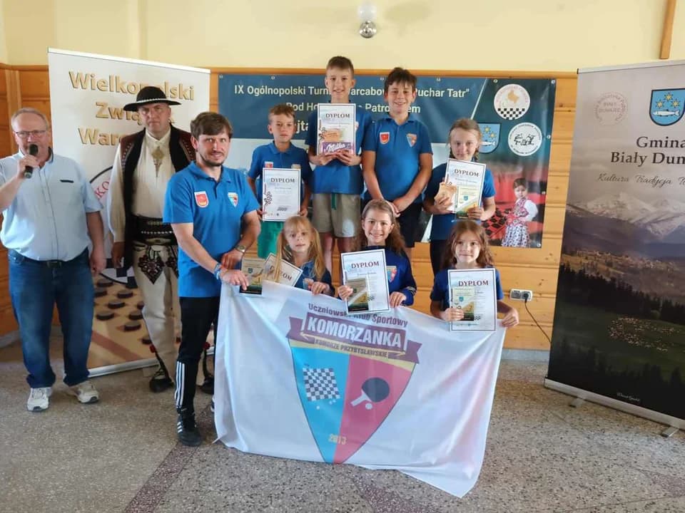 Komorzanka z 7 medalami w Białym Dunajcu