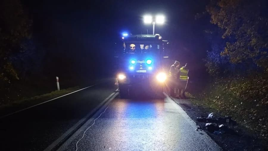 Jarocińska policja zatrzymała kierowcę podejrzewanego o śmiertelnie potrącenie rowerzysty w Bachorzewie i ucieczkę z miejsca zdarzenia