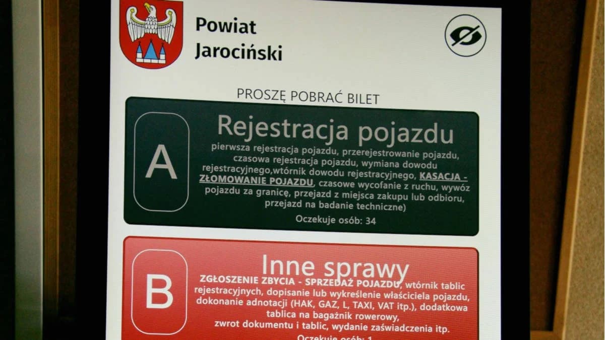 Teraz odbierzesz dowód rejestracyjny nawet w nocy. W mieście pojawiły się urzędomat i biletomat