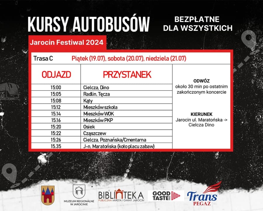 Zmiany w ruchu na czas Jarocin Festiwalu. Zobacz, jakie będą utrudnienia przez tydzień [GALERIA] — zdjęcie 6 z 6