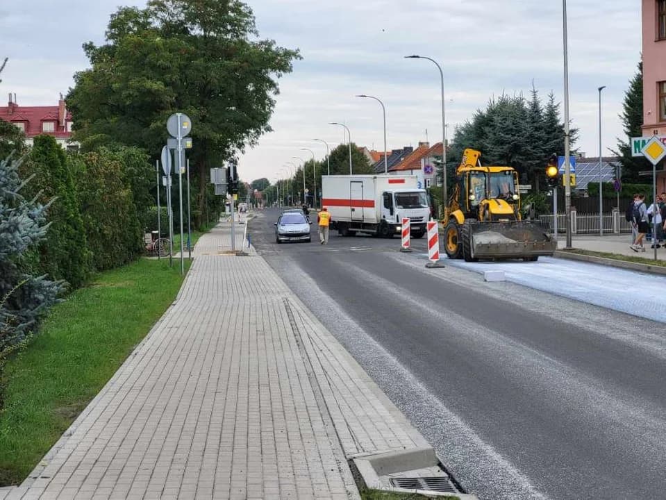 Remont remontem ulicy Wojska Polskiego w Jarocinie — zdjęcie 6 z 24