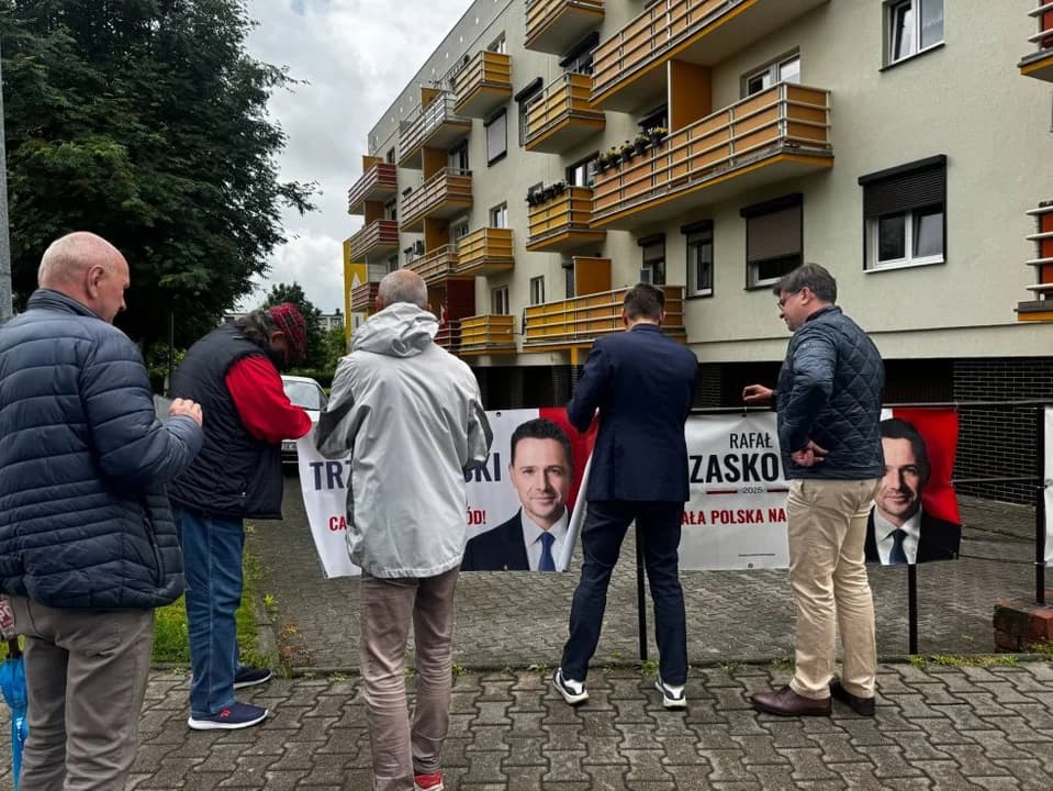 Mariusz Witczak w Jarocinie. Zachęcał do głosowania na Rafała Trzaskowskiego — zdjęcie 5 z 5
