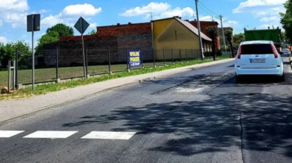Powiatowi radni nie zgodzili się, żeby gmina Jarocin przebudowała drogę w Golinie [ZDJĘCIA]