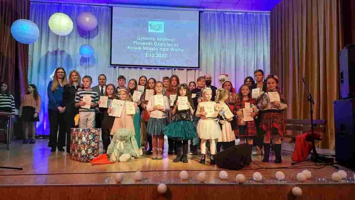 27. Gminny Festiwal Piosenki Dziecięcej w Nowym Mieście. Znamy wyniki
