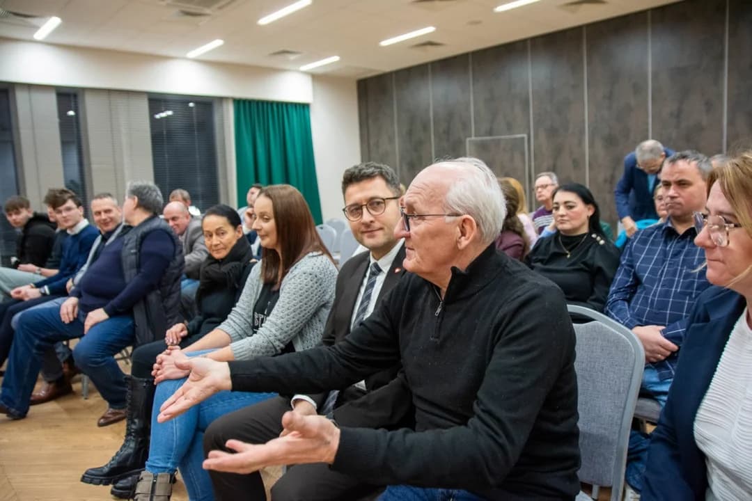 Otwarte spotkanie z posłami Koalicji Obywatelskiej – Karoliną Pawliczak oraz Jarosławem Urbaniakiem w Jarocinie