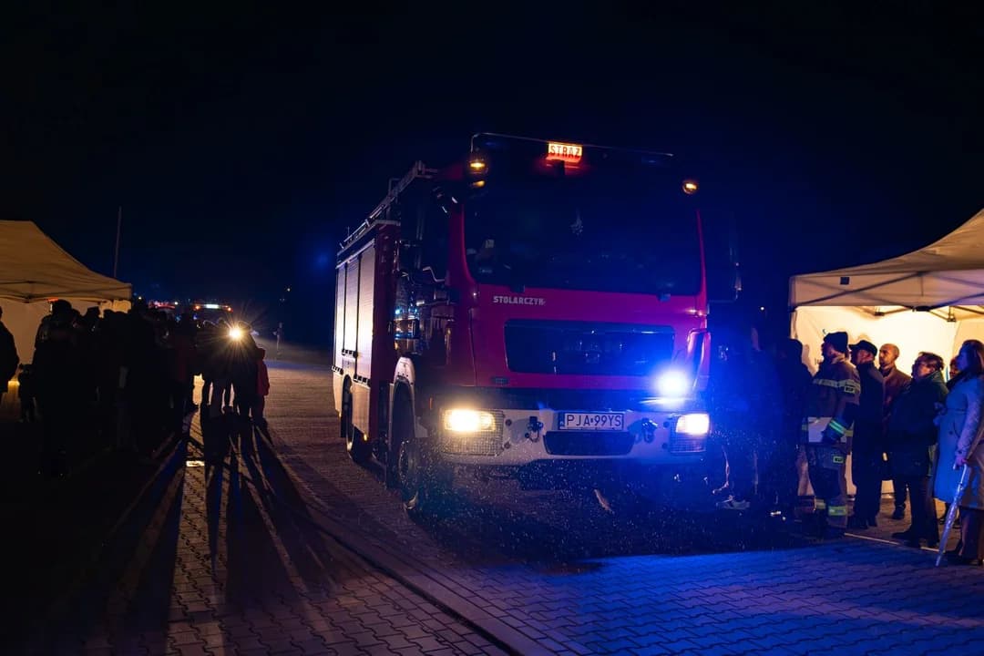 Przekazanie wozu bojowego dla OSP Jaraczewo