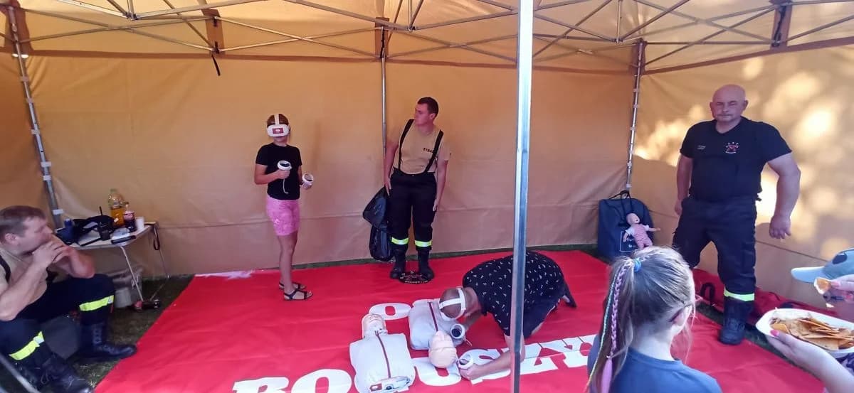 Strażnica OSP Boguszyn w budowie. Ochotnicy nie czekają na nią bezczynnie [ZDJĘCIA]