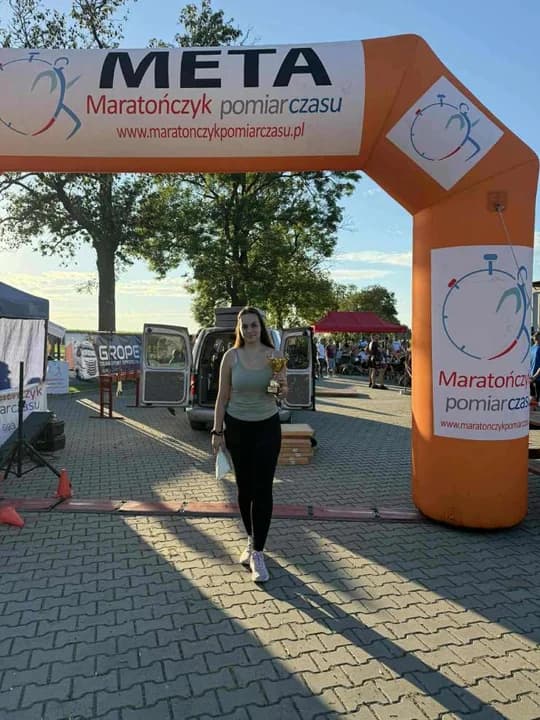 Reprezentantka powiatu jarocińskiego w Kosowskim Biegu Strażackim — zdjęcie 3 z 5