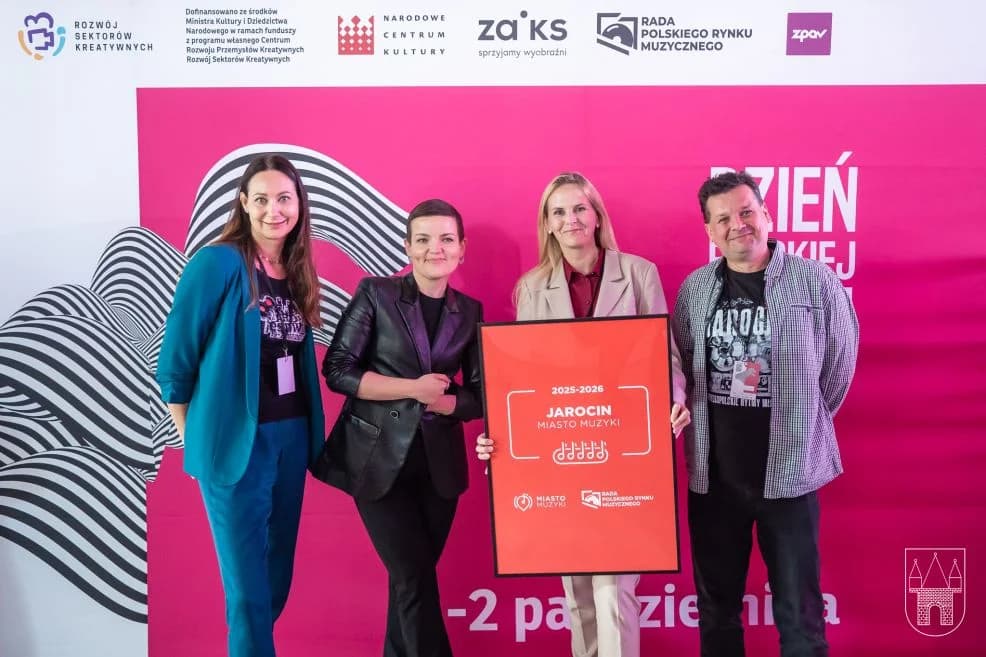 Jarocin z tytułem Miasto Muzyki. W 55 rocznicę pierwszych Wielkopolskich Rytmów Młodych — zdjęcie 3 z 6
