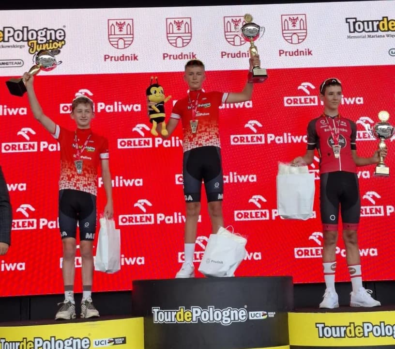 Kolarze Victorii Jarocin liderami Tour de Pologne Junior!