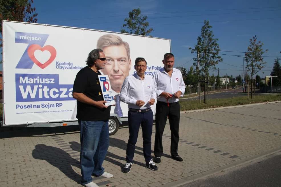 Konferencja prasowa Mariusza Witczaka, kandydata na posła KO — zdjęcie 2 z 2