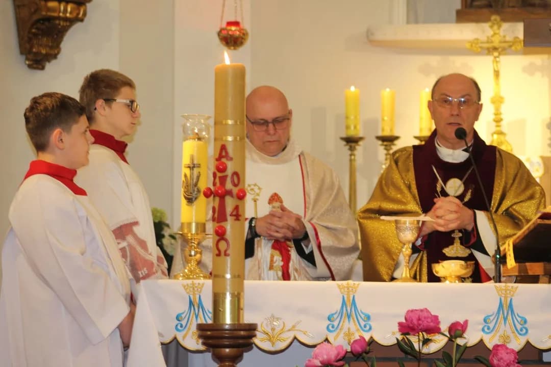 Prymas Polski świętował 35-lecie kapłaństwa w Siedleminie. Bardzo chwalił proboszcza [ZDJĘCIA]