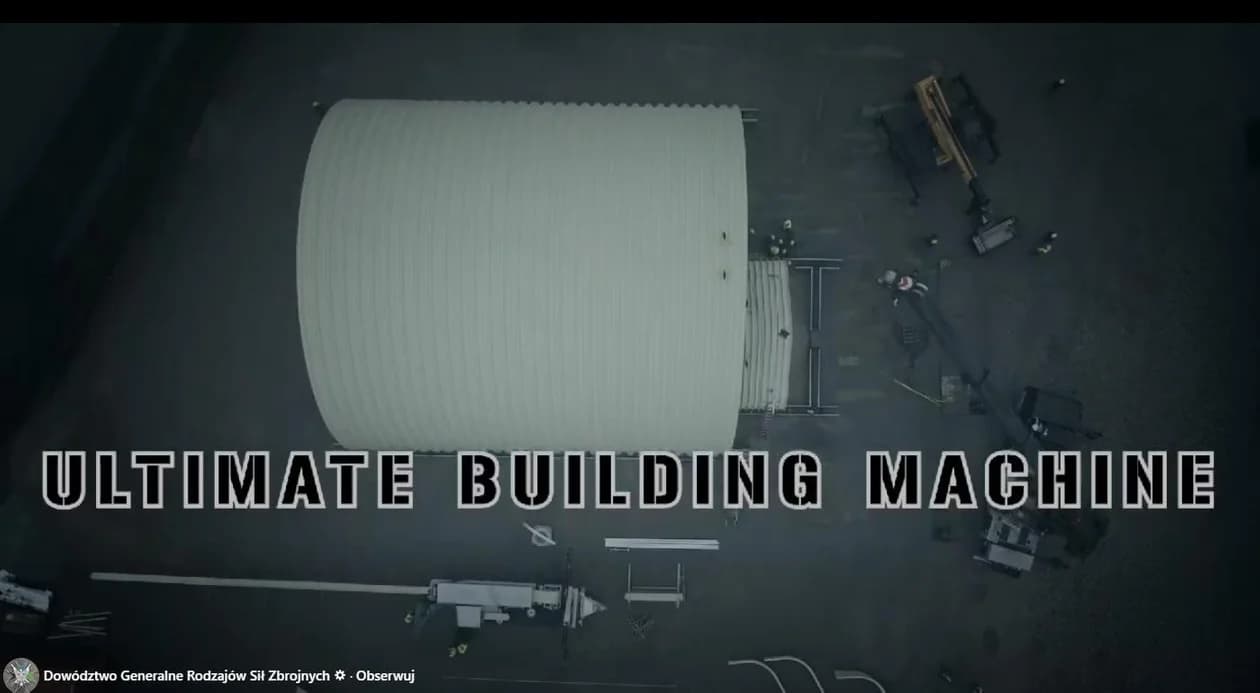 Żołnierze w Jarocinie ćwiczą na Ultimate Building Machine