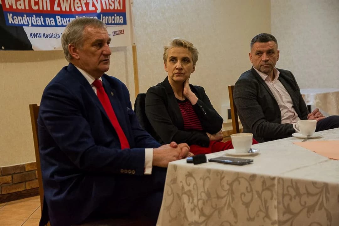 Wiceminister Joanna Scheuring-Wielgus gościła  w Jarocinie — zdjęcie 3 z 17