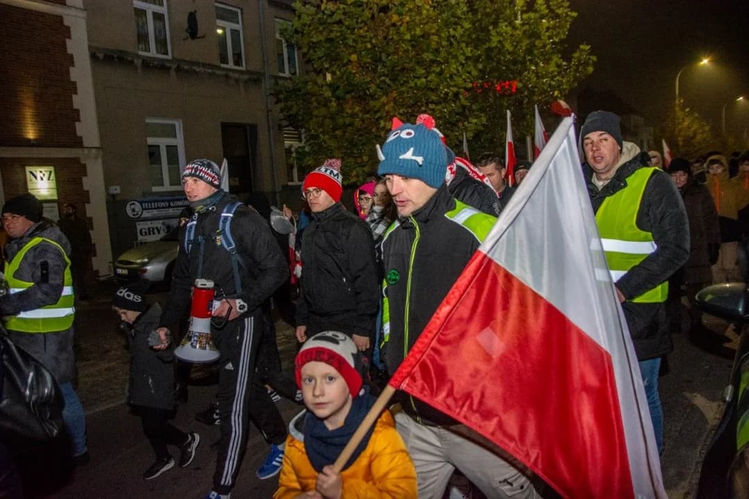 I Jarociński Marsz Niepodległości. Organizatorzy liczyli na ok. 900 osób. Czy tyle przyszło?