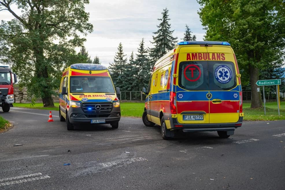 Wypadek w Chrzanie — zdjęcie 4 z 11