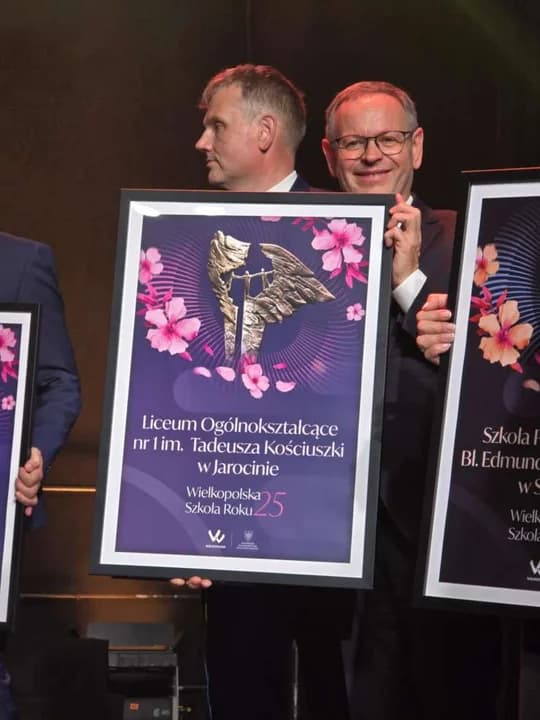 Liceum Ogólnokształcące w Jarocinie laureatem konkursu Wielkopolska Szkoła Roku 2025 [ZDJĘCIA]