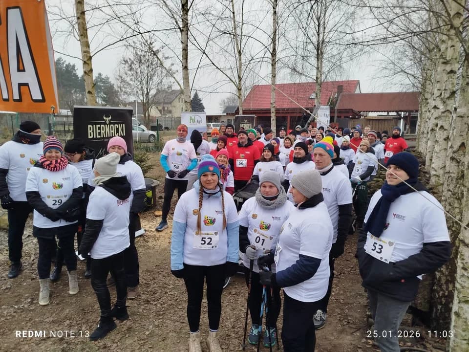 WOŚP 2026. Pomaganie przez bieganie w Golinie