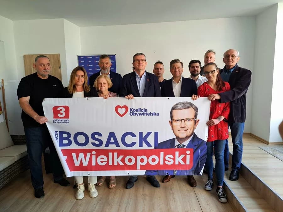 Marcin Bosacki z wizytą w Jarocinie - „Wielkopolska musi mieć swojego przedstawiciela w europarlamencie”