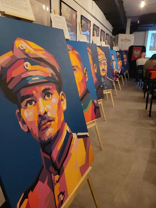 Spotkanie w Jarocinie z Przemysławem Terleckim, dyrektorem Muzeum Powstania Wielkopolskiego — zdjęcie 5 z 21