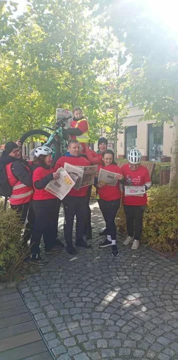 35 km na 35-lecie. Wyjątkowe urodziny „Gazety Jarocińskiej”. Niedzielne podchody z RoweLOVE Jarocin [ZDJĘCIA]