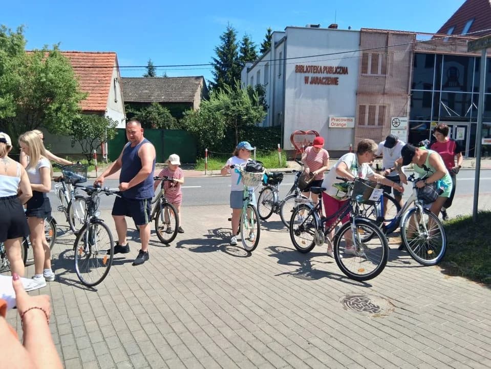 Za nami XIV Rodzinny Rajd Rowerowy „Odjazdowy Bibliotekarz” w gminie Jaraczewo