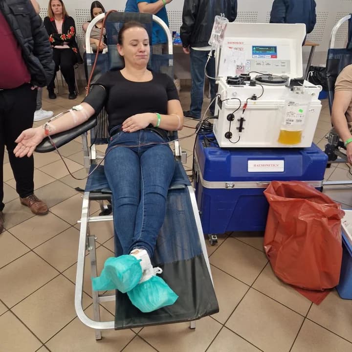 35 osób chciało pomóc małemu Krzysiowi. Zbiórka krwi w Łobzowcu zakończyła się sukcesem! — zdjęcie 2 z 26