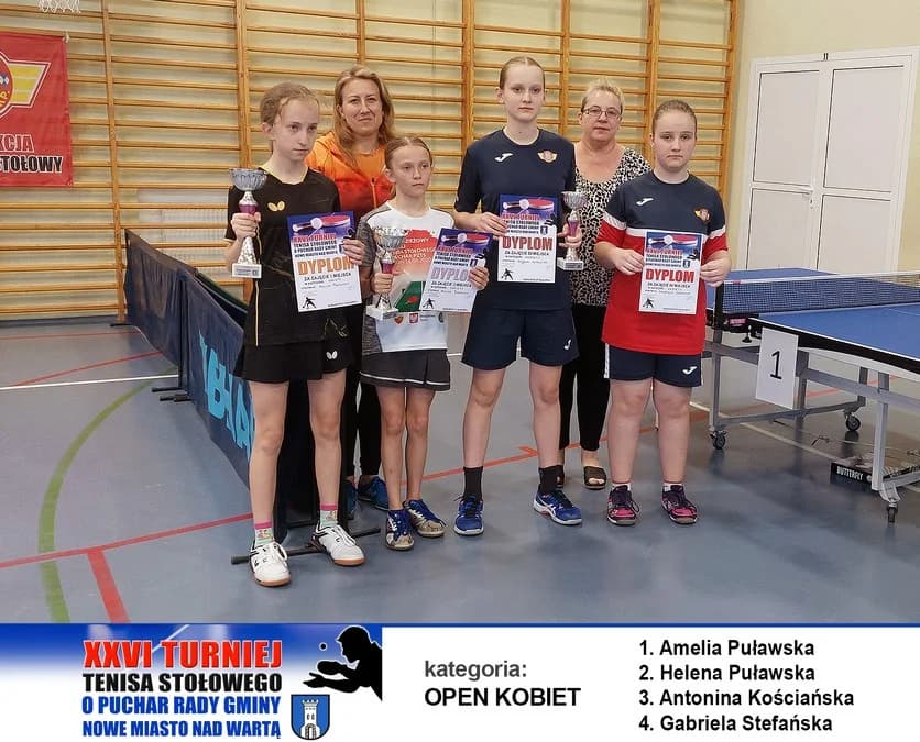 XXVI Turniej Tenisa Stołowego w Nowym Mieście Nad Wartą