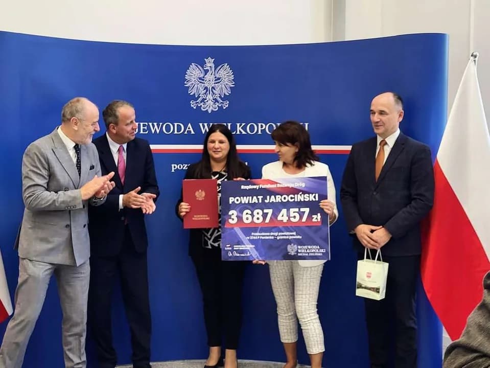 Przebudują kolejną drogę. Jarocińskie starostwo pozyskało dofinansowanie