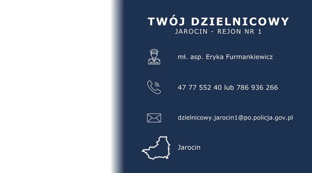 Mł. asp. Erykę Furmankiewicz z Rewiru Dzielnicowych Komendy Powiatowej Policji w Jarocinie. — zdjęcie 2 z 3